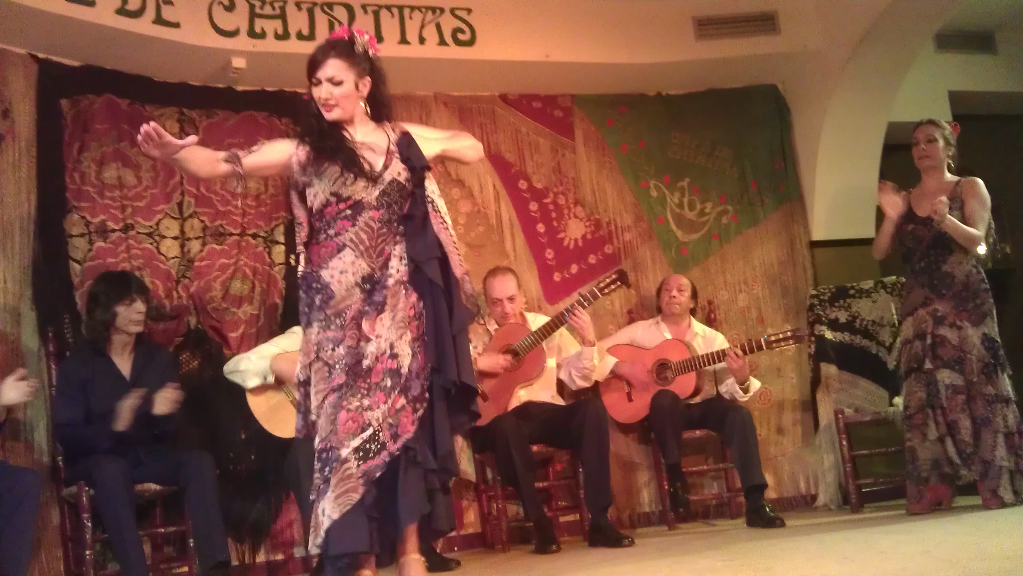 Cafe de Chinitas Soledad Gomez bailaora bailando 1