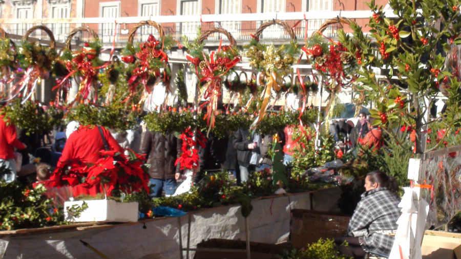 mercadillo-navidad-plaza-mayor-madrid-Navidad